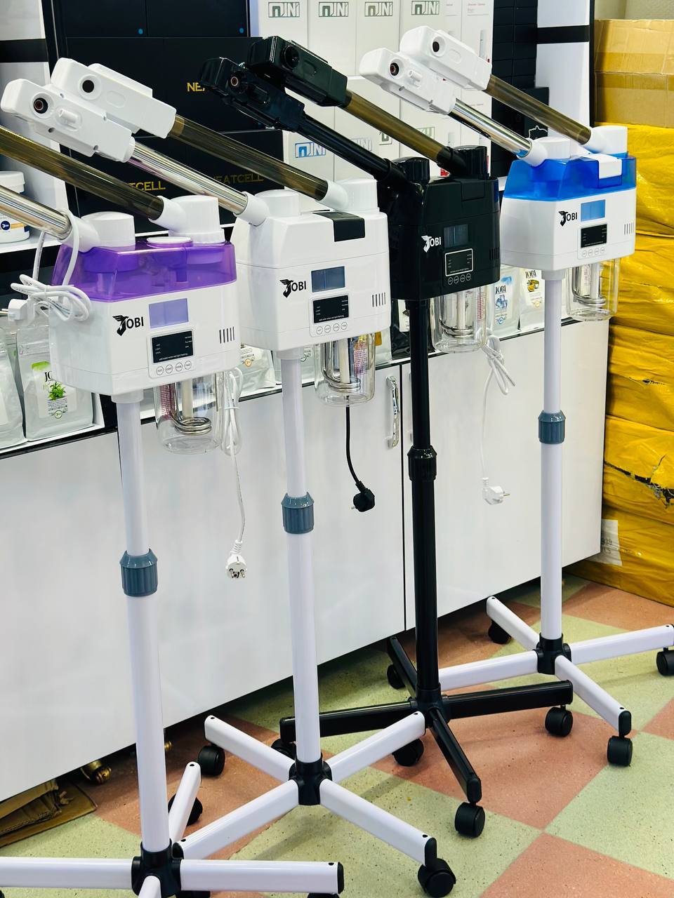 دستگاه بخور دولول لمسی گرم و سرد برند جوبی گارانتی ۱ساله - تصویر 3