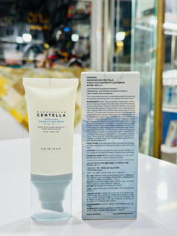 ضد آفتاب سنتلا اسکین 1004 skin هیالو سیکا - تصویر 5