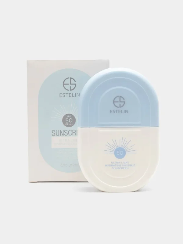 کرم ضد آفتاب بی رنگ استلین 50 میل |ESTELIN SPF 50|
