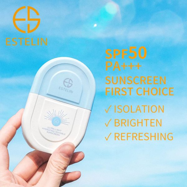 کرم ضد آفتاب بی رنگ استلین 50 میل |ESTELIN SPF 50|