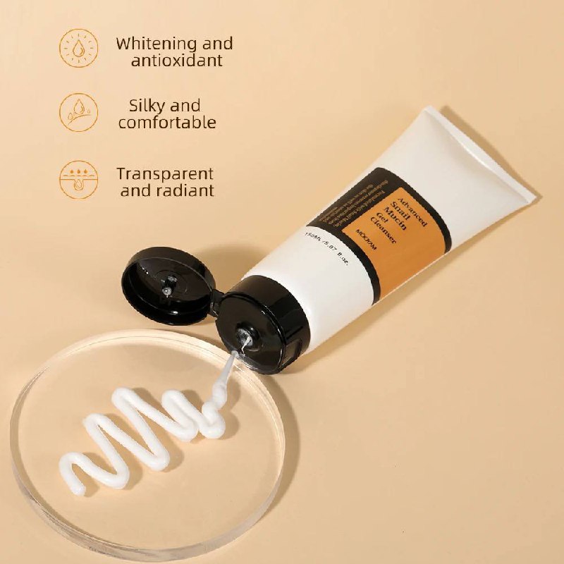 ژل شستشو صورت حلزون موسین مویام 96% مغذی MOOYAM