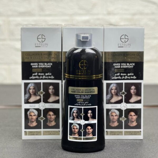 شامپو رنگ کلاژن و روغن آرگان استلین (Estelin Collagen & Argan Oil Hair Color) - تصویر 3
