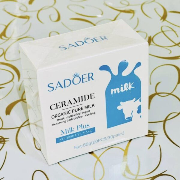 ماسک زیر چشم کاسه‌ای شیر گاو سادور SADOER - تصویر 2