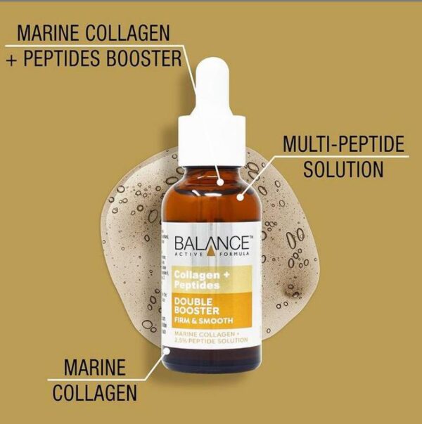 سرم دابل بوستر کلاژن و پپتیدها بالانس (Balance Collagen & Peptides Double Booster Serum) - تصویر 3