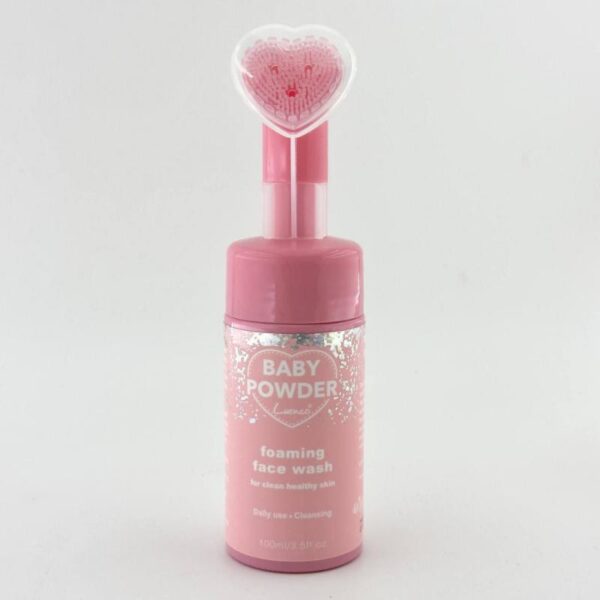 فوم براش‌دار قلبی مدل Baby Powder - تصویر 2