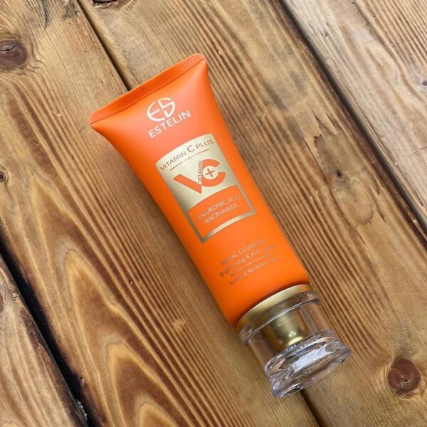 پاک‌کننده صورت ویتامین سی پلاس استلین (Estelin Vitamin C Plus Facial Cleanser) - تصویر 4