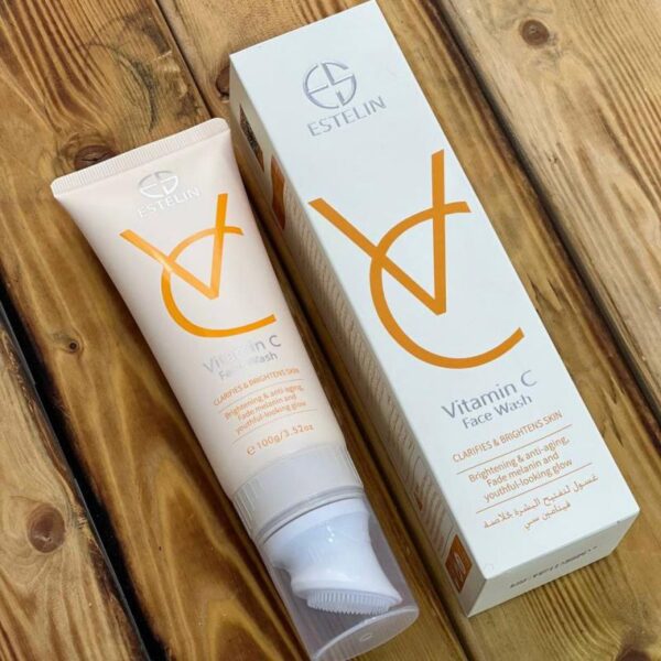 فوم شستشوی صورت استلین ویتامین سی Estelin Vitamin C Facial Cleansing Foam - تصویر 4