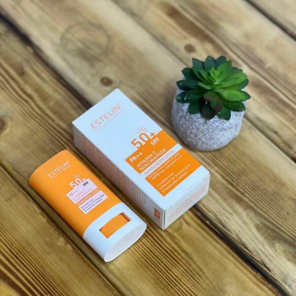 ضد آفتاب رنگی استیکی استلین ویتامین سی (Estelin Vitamin C Sun Stick SPF50) - تصویر 3
