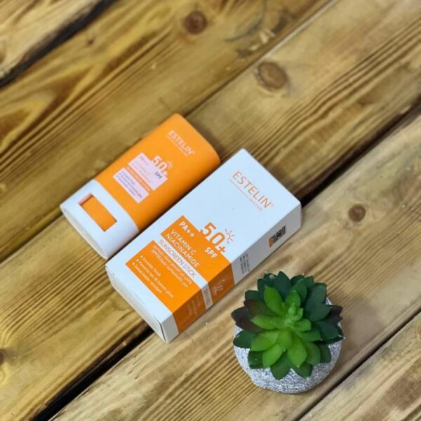 ضد آفتاب رنگی استیکی استلین ویتامین سی (Estelin Vitamin C Sun Stick SPF50) - تصویر 5