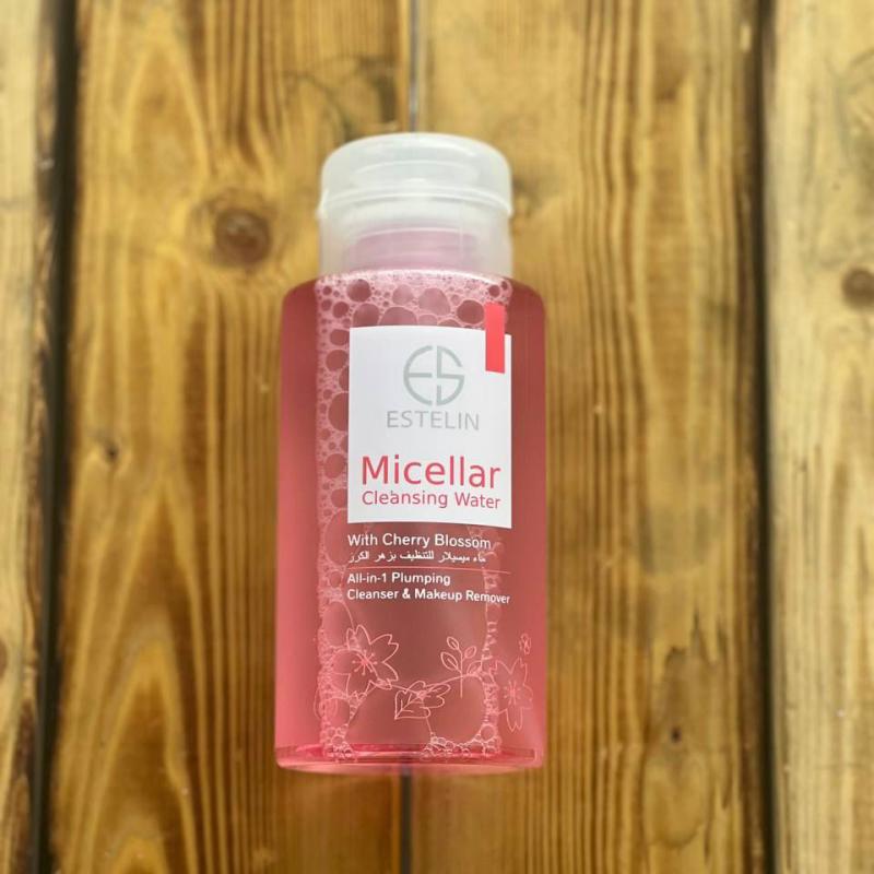 میسلار واتر شکوفه گیلاس استلین (Estelin Cherry Blossom Micellar Water)
