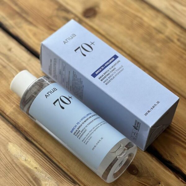 تونر تقویت کننده و مرطوب کننده شیره توس آنوا Anua مدل Birch 70 Moisture Boosting Toner اورجینال - تصویر 2