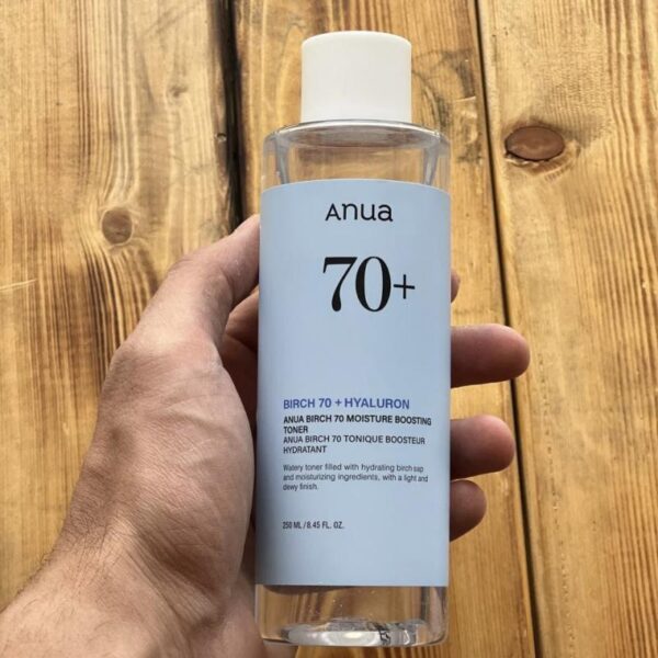 تونر تقویت کننده و مرطوب کننده شیره توس آنوا Anua مدل Birch 70 Moisture Boosting Toner اورجینال - تصویر 4
