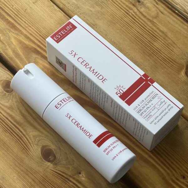 کرم ضدآفتاب ترمیم‌کننده و مرطوب‌کننده قوی استلین (Estelin Repair & Moisturizing Sunscreen Cream) - تصویر 2