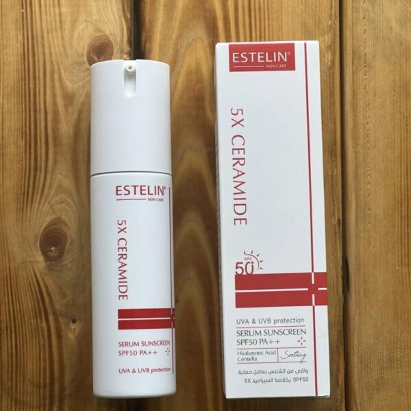 کرم ضدآفتاب ترمیم‌کننده و مرطوب‌کننده قوی استلین (Estelin Repair & Moisturizing Sunscreen Cream)