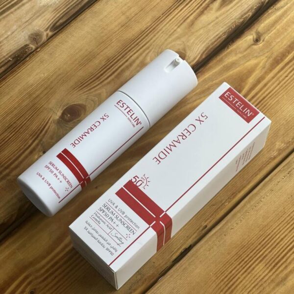 کرم ضدآفتاب ترمیم‌کننده و مرطوب‌کننده قوی استلین (Estelin Repair & Moisturizing Sunscreen Cream) - تصویر 3