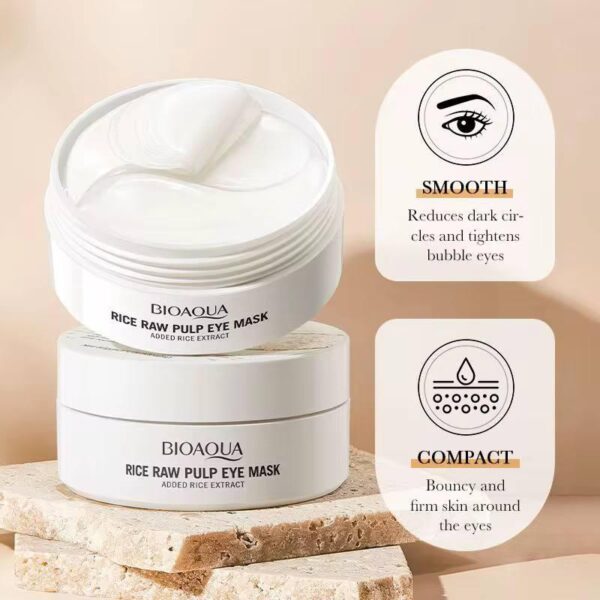 پچ زیر چشم روشن‌کننده برنج برند Bioaqua - تصویر 4